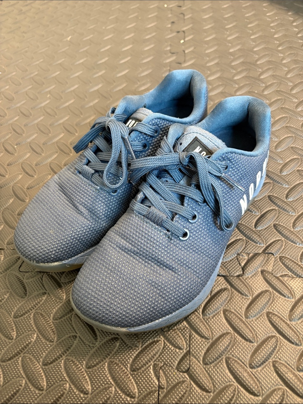 NOBULL Outwork SuperFabric Trainers Slate Blue Sneakers
